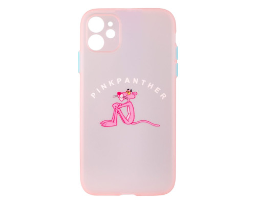 Чохол TPU Ultra-thin Matt with Frame для iPhone 12 Колір 05, Pink