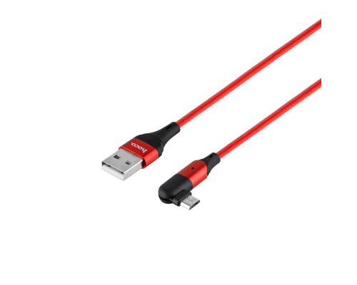 Кабель USB Hoco U100 Orbit Micro Колір Червоний 6931474747914