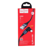 Кабель USB Hoco U100 Orbit Micro Колір Червоний
