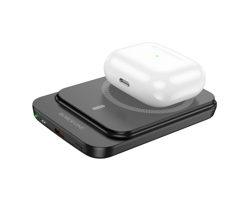 Універсальна Мобільна Батарея Power Bank Borofone BJ63 Nimble PD20W magnetic 5000mAh Колір Бiлий 6941991113932