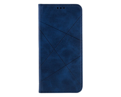 Чохол книжка Business Leather для Samsung Galaxy A03s (A037) Колір Blue 2020000266457