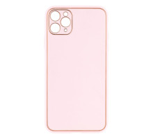 Чохол Leather Gold with Frame without Logo для iPhone 11 Pro Max Колір 3, Pink 2020000264651