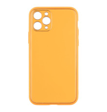 Чохол Leather Gold with Frame without Logo для iPhone 11 Pro Колір Peach 2020000264712