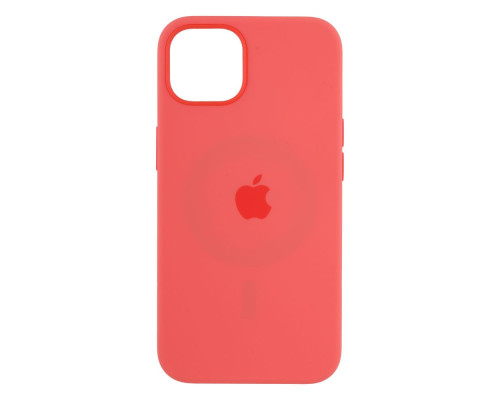 Чохол Original Silicone Case+MagSafe+SplashScreen для iPhone 13 Колір 6, Pink Pomelo