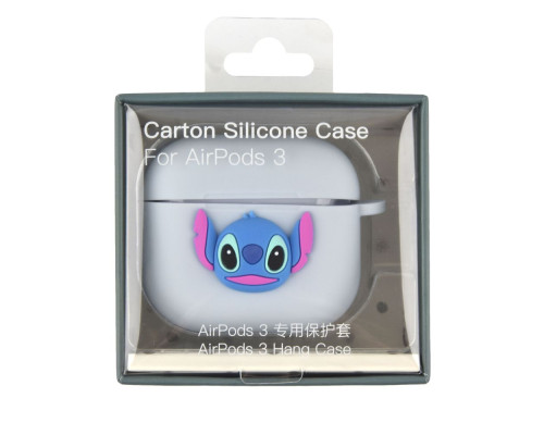 Футляр для навушників AirPods 3 Funny Колір 20, Chum Gray