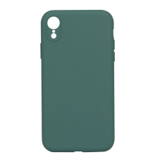 Чохол Silicone Case Full Camera no logo для iPhone Xr Колір 55, Pine green 2020000293071