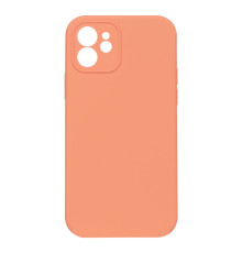 Чохол Silicone Case Full Camera no logo для iPhone 12 Колір 27, Peach 2020000291718