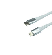 Кабель USB Remax RC-198i PD 20W Type c- iphone Колір Бiлий 6954851255833