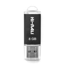 USB флеш-накопичувач Hi-Rali Rocket 8gb Колір Чорний 1931472584134