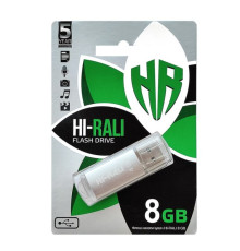 USB флеш-накопичувач Hi-Rali Rocket 8gb Колір Чорний