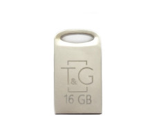 USB флеш-накопичувач T&G 16gb Metal 105 Колір Сталевий 1931472584721