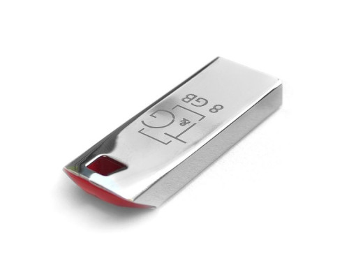 USB флеш-накопичувач T&G 8gb Chrome 115 Колір Сталевий
