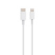 Кабель USB Cable Onyx 11 USB-C to Lightning Мятая упаковка Колір Білий