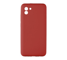 Чохол Full Case No Logo with frame для Samsung A03 4G Колір 14, Червоний 2020000324973