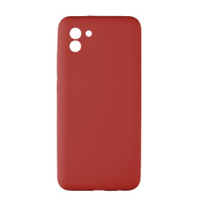 Чохол Full Case No Logo with frame для Samsung A03 4G Колір 14, Червоний 2020000324973