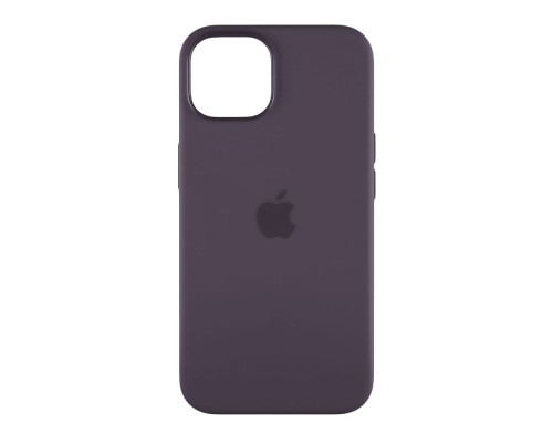 Чохол Original Silicone+MagSafe для iPhone 14 Колір 1, Опівночний