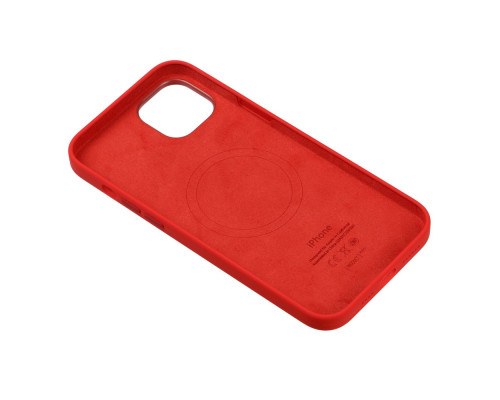 Чохол Original Silicone+MagSafe для iPhone 14 Plus Колір 5, Бузок