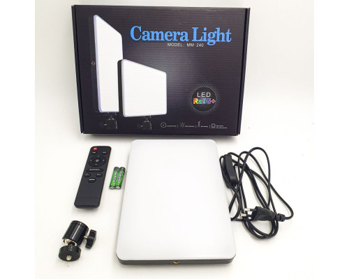 Лампа LED Camera Light 19" Remote (M777) м'ята упаковка Колір Чорний