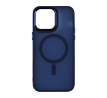 Чохол TPU+PC Space Magnetic Color with Magsafe для iPhone 14 Pro Max Колір Темно-синій 2020000340959