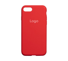 Чохол Silicone Case Full Size (AA) для iPhone 7/8/SE2 Колір 14.Red 2020000149507