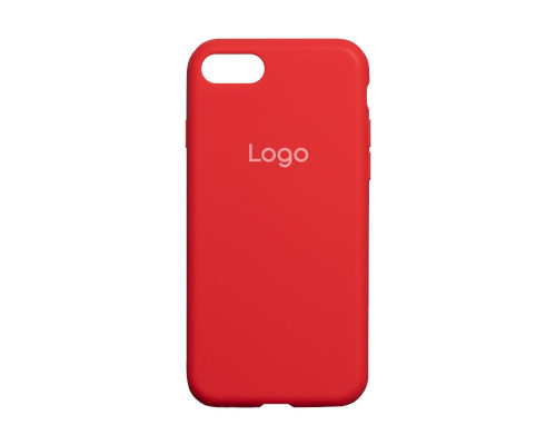 Чохол Silicone Case Full Size (AA) для iPhone 7/8/SE2 Колір 14.Red 2020000149507