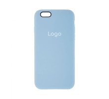 Чохол Silicone Case Full Size (AA) для iPhone 6 Plus Колір 58.Sky blue 2020000236696