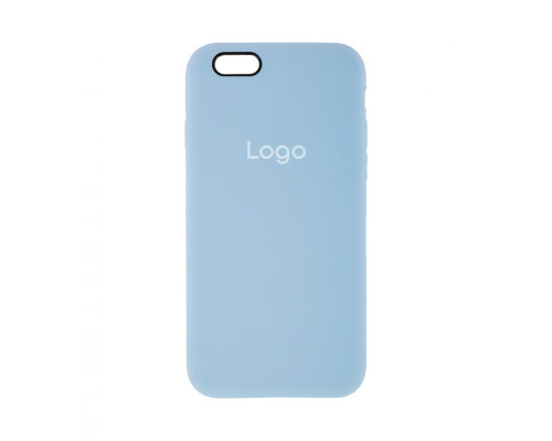 Чохол Silicone Case Full Size (AA) для iPhone 6 Plus Колір 58.Sky blue 2020000236696