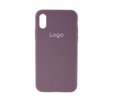 Чохол Silicone Case Full Size (AA) для iPhone X/Xs Колір 68.Blackcurrant 2020000235095