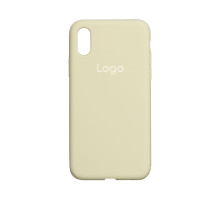 Чохол Silicone Case Full Size (AA) для iPhone X/Xs Колір 51.Mellow yellow 2020000150688