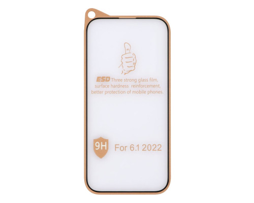 Захисне скло 9H Design for Apple iPhone 14 Pro Колір Чорний 2020000312505