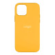 Чохол Silicone Case with MagSafe для iPhone 12/12 Pro Колір 01.Cloud Blue
