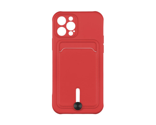 Чохол TPU Colorfull Pocket Card для iPhone 12 Pro Колір 14.Red