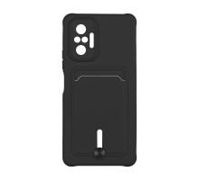 Чохол TPU Colorfull Pocket Card для Xiaomi Redmi Note 10 Pro / 10 Pro Max 4G Колір 18.Black 2020000357612