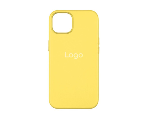 Чохол Leather Case with MagSafe для iPhone 15 Колір Pollen Color