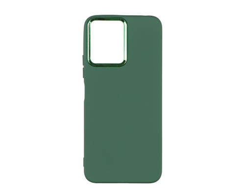 Чохол Silicone Cover Metal frame (AA) для Xiaomi Redmi 12 Колір 45.Army green 2020000365280