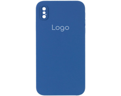 Чохол Silicone Case Square Full Camera для iPhone Xs Max Колір 73.Plum 2020000481966 ma31913_3664396