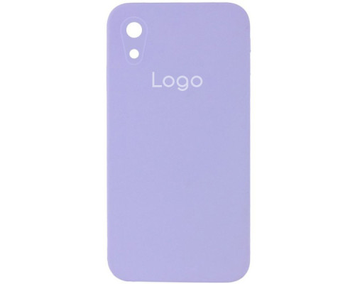 Чохол Silicone Case Square Full Camera для iPhone Xr Колір 39.Elegant purple 2020000348054