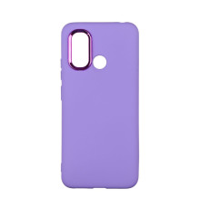 Чохол Silicone Cover Metal frame (AA) для Xiaomi Redmi 12C Колір 39.Elegant purple 2020000365211