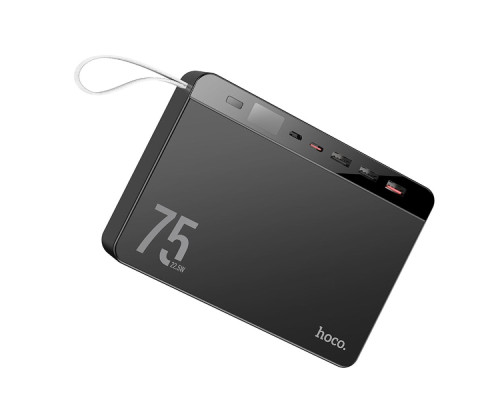 Універсальна Мобільна Батарея Power Bank Hoco J94 Overlord 22.5W 75000 mAh Колір Чорний 6931474779175