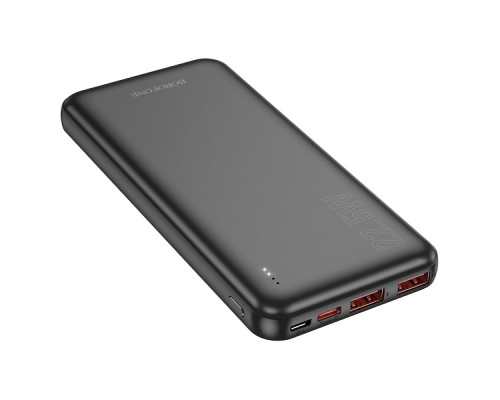 Універсальна Мобільна Батарея Power Bank Borofone BJ38 Power 22.5W+PD20W 10000 mAh Колір Чорний 6941991105562