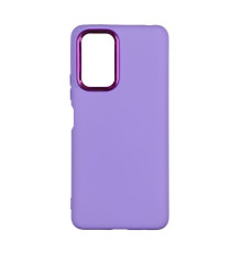 Чохол Silicone Cover Metal frame (AA) для Xiaomi Redmi Note 10 Pro / 10 Pro Max 4G Колір 39.Elegant purple 2020000364733