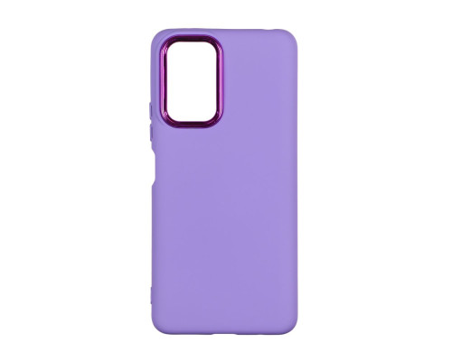 Чохол Silicone Cover Metal frame (AA) для Xiaomi Redmi Note 10 Pro / 10 Pro Max 4G Колір 39.Elegant purple 2020000364733