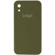 Чохол Silicone Case Square Full Camera для iPhone Xr Колір 55.Pine green 2020000428435