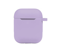 Чохол Silicone Case with hook для Airpods 1/2 Колір 39.Elegant purple 2020000368939