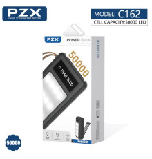 Універсальна Мобільна Батарея Power Bank Kingleen PZX C162 50000 mAh Колір Чорний