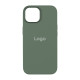 Чохол Silicone Case with MagSafe для iPhone 15 Колір 09.Soft Mint 2020000405535