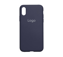 Чохол Silicone Case Full Size (AA) для iPhone Xs Max Колір 70.Deep Navy 2020000359579