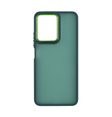 Чохол TPU Space II Color Matte для Xiaomi Redmi Note 12 4G Колір Green 2020000354376