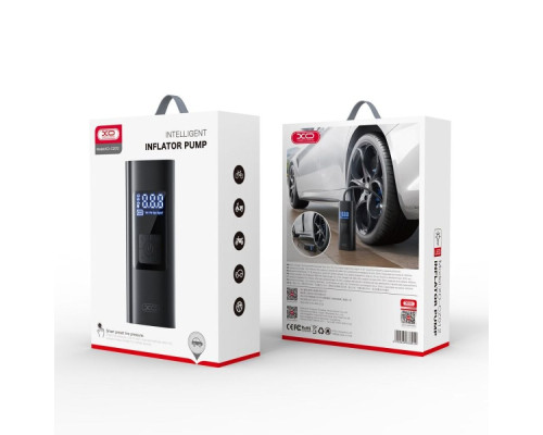 Автомобільний компресор XO CZ012 6000mAh Колір Чорний 6920680838929 ma33299_3869868