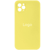 Чохол Silicone Case Full Size with Frame для iPhone 11 Pro Max Колір 51, Mellow yellow 2020000242888